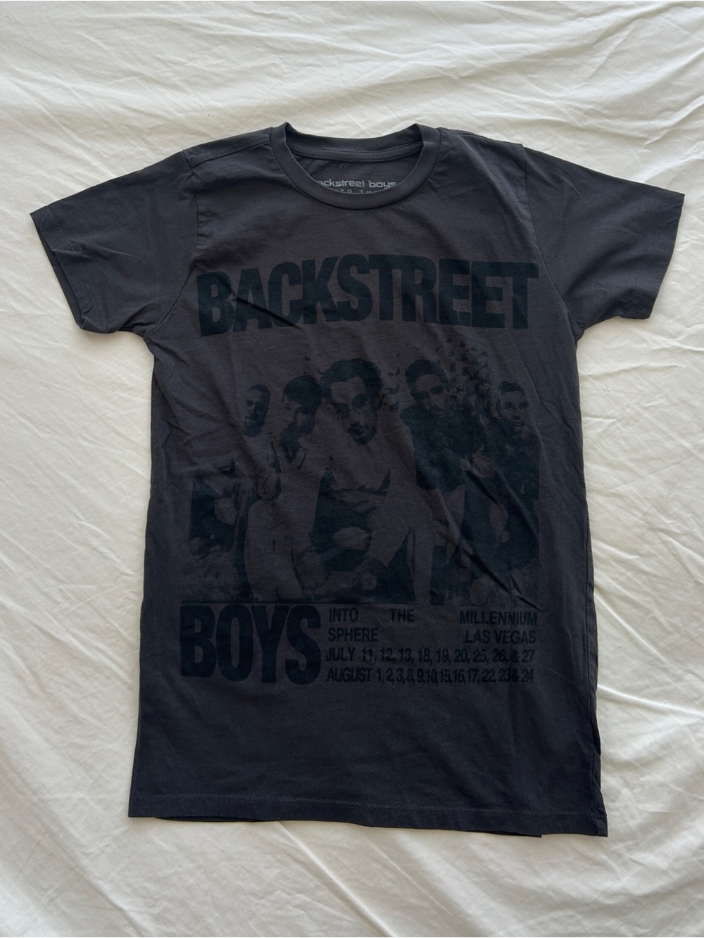 Backstreet Boys Into The Millenium Sphere Las Vegas Concert Tour Shirt Small